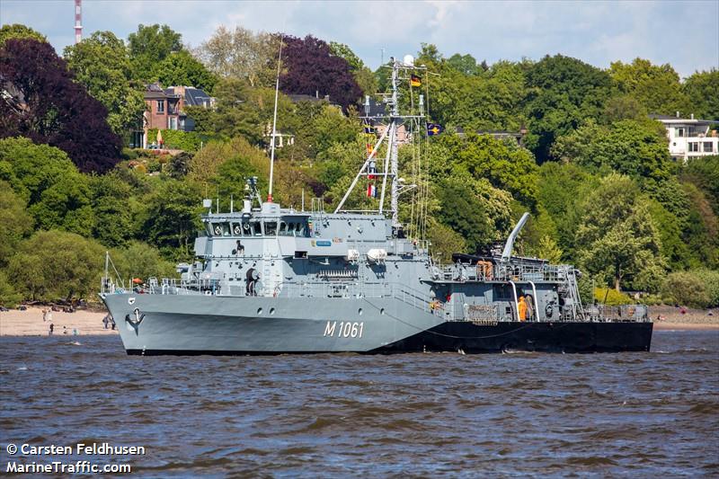 rottweil (Military ops) - IMO , MMSI 211211160, Call Sign DRET under the flag of Germany