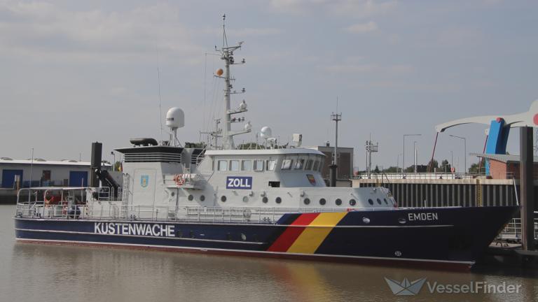 emden (Law enforcment) - IMO 1232313, MMSI 211215700, Call Sign DLVH under the flag of Germany