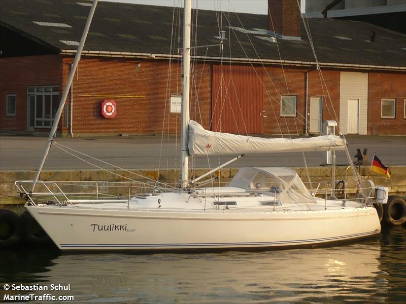 tuulikki suuri (Pleasure craft) - IMO , MMSI 211743820, Call Sign DF9237 under the flag of Germany