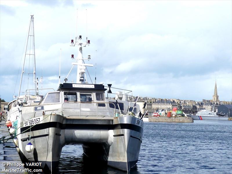 fv times kloe (Fishing vessel) - IMO , MMSI 227011920, Call Sign FGG4211 under the flag of France