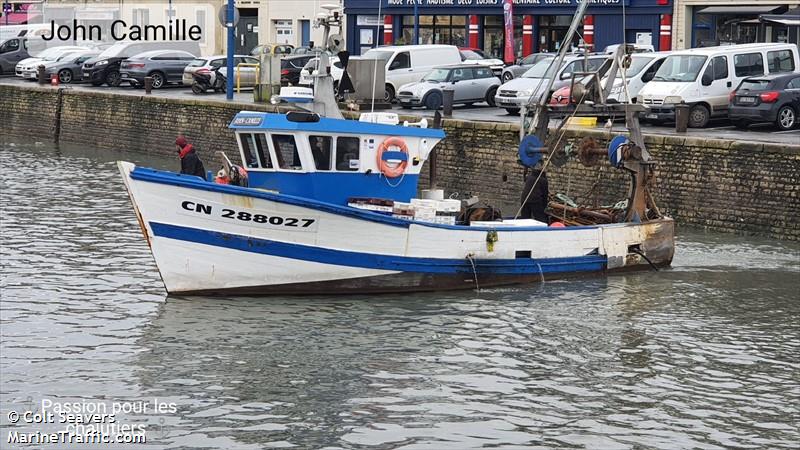 john-camille (Fishing vessel) - IMO , MMSI 227316430, Call Sign FO9353 under the flag of France
