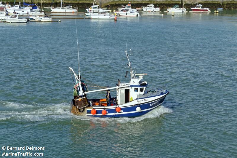 cap en baie (Fishing vessel) - IMO , MMSI 227318870, Call Sign FI4503 under the flag of France