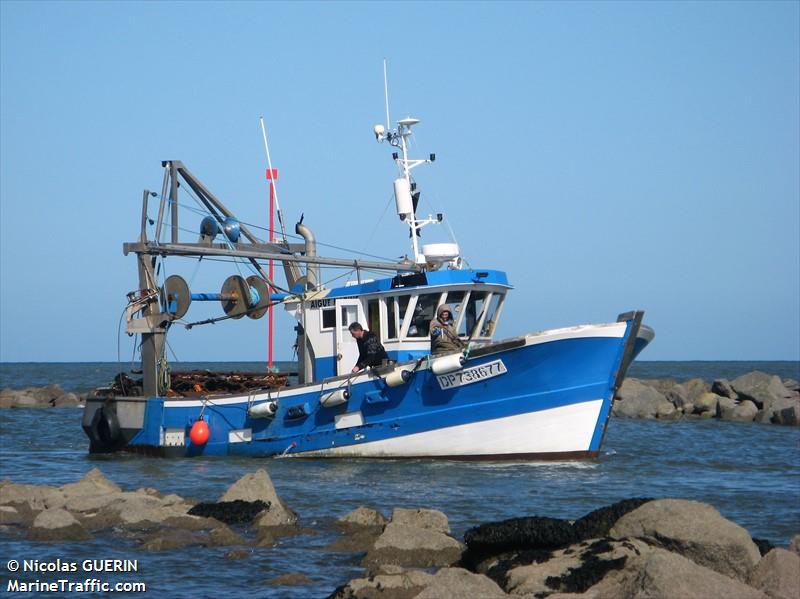 fv aigue marine (Fishing vessel) - IMO , MMSI 227319690, Call Sign FI8782 under the flag of France