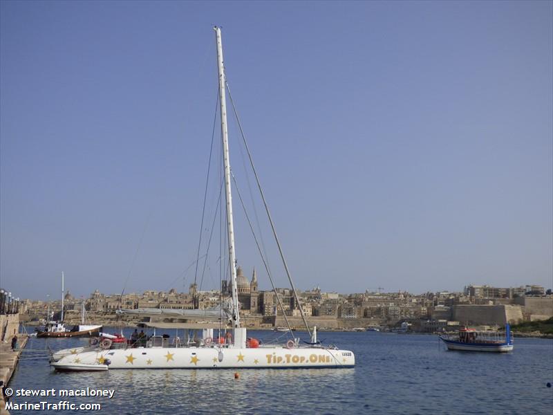 tip top one (Sailing vessel) - IMO , MMSI 227419410, Call Sign FAD6872 under the flag of France