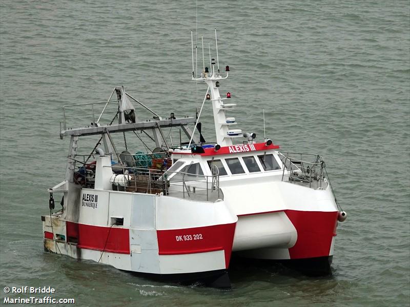 fv alexis iii (Fishing vessel) - IMO , MMSI 227466760, Call Sign FAE3476 under the flag of France