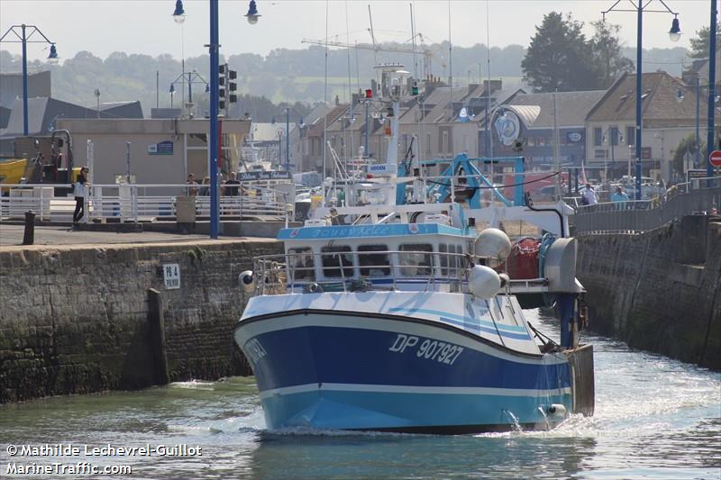 fv tourville (Fishing vessel) - IMO , MMSI 227593740, Call Sign FGD8167 under the flag of France