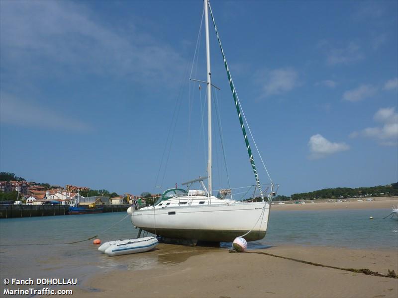 oanna (Sailing vessel) - IMO , MMSI 227665170 under the flag of France