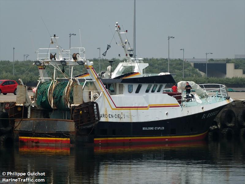 fv arc en ciel (Fishing Vessel) - IMO , MMSI 227873000, Call Sign FIKA under the flag of France