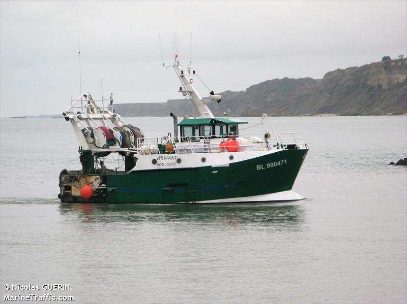 fv armany (Fishing vessel) - IMO 8542896, MMSI 228281900, Call Sign FIBN under the flag of France