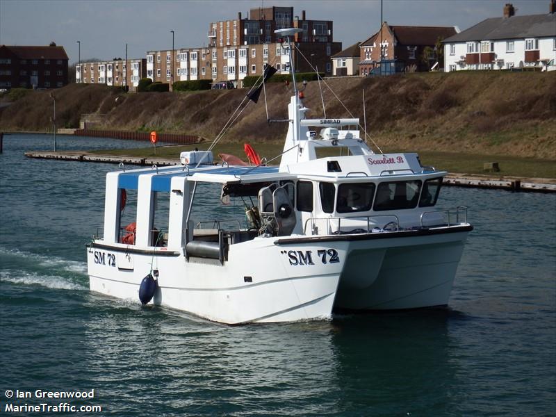 scarlet b (Fishing vessel) - IMO , MMSI 232011630, Call Sign MBZA4 under the flag of United Kingdom (UK)