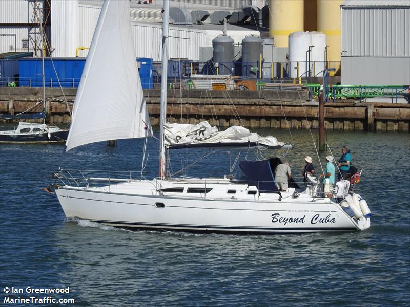 beyond cuba (Pleasure craft) - IMO , MMSI 232013429, Call Sign ZIRZ7 under the flag of United Kingdom (UK)