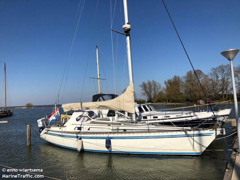 skylar (Sailing vessel) - IMO , MMSI 244013404, Call Sign PD5430 under the flag of Netherlands