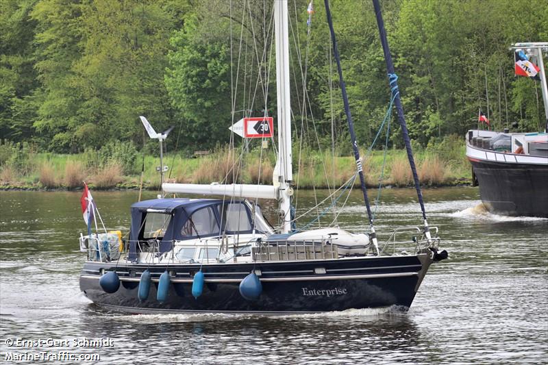 enterprise (Sailing vessel) - IMO , MMSI 244060486, Call Sign PF6664 under the flag of Netherlands
