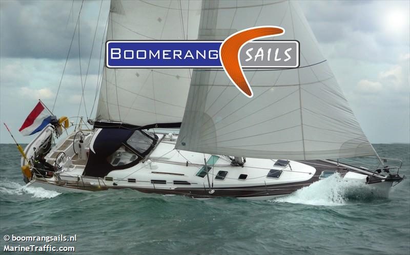 boomerang (Sailing vessel) - IMO , MMSI 244615618, Call Sign PH4872 under the flag of Netherlands