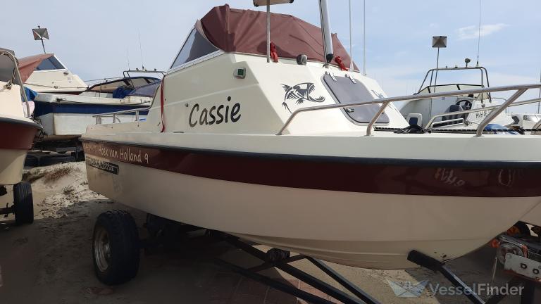 cassie (Pleasure craft) - IMO , MMSI 244770131, Call Sign HVH9 under the flag of Netherlands