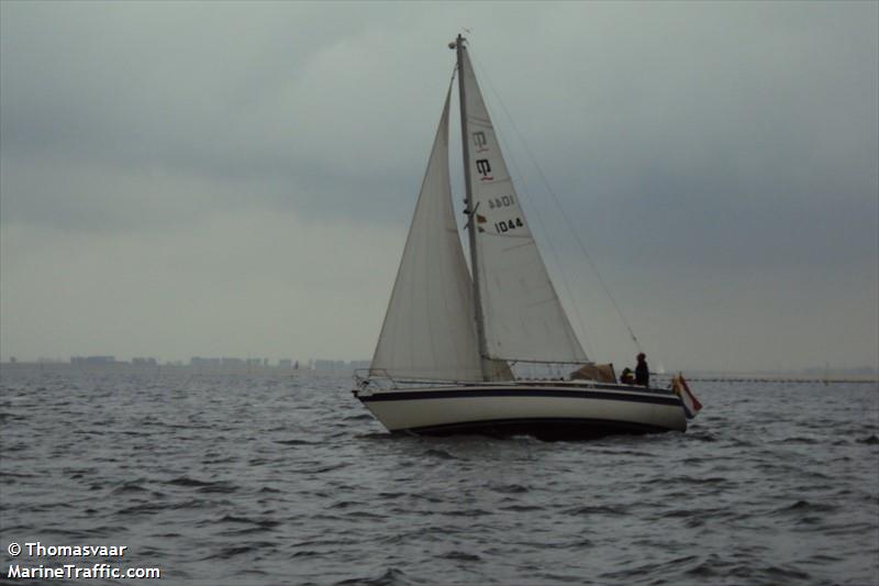 thomasvaar iii (Pleasure craft) - IMO , MMSI 244810862, Call Sign PF8541 under the flag of Netherlands