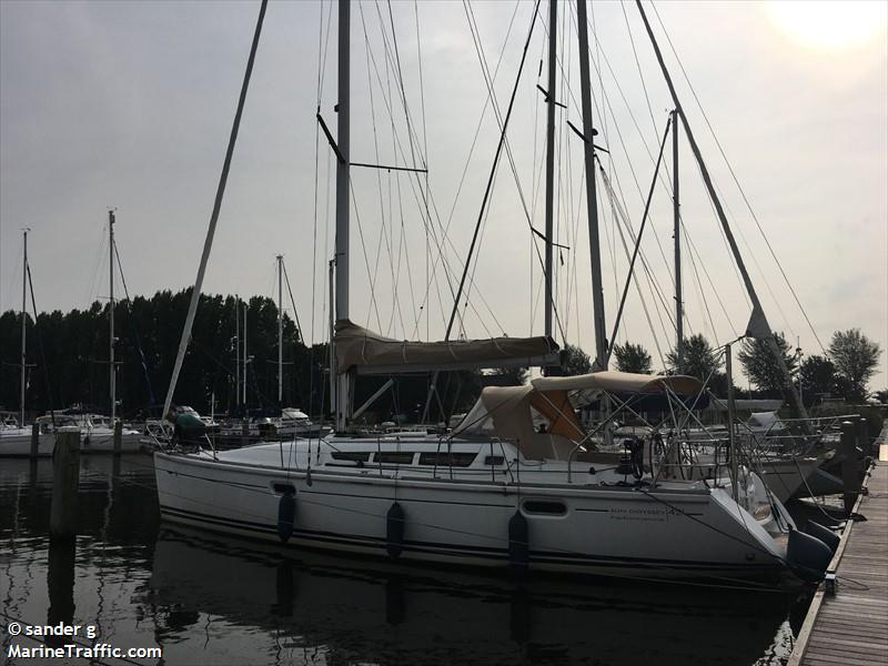aspasia (Sailing vessel) - IMO , MMSI 244830402, Call Sign PI3834 under the flag of Netherlands
