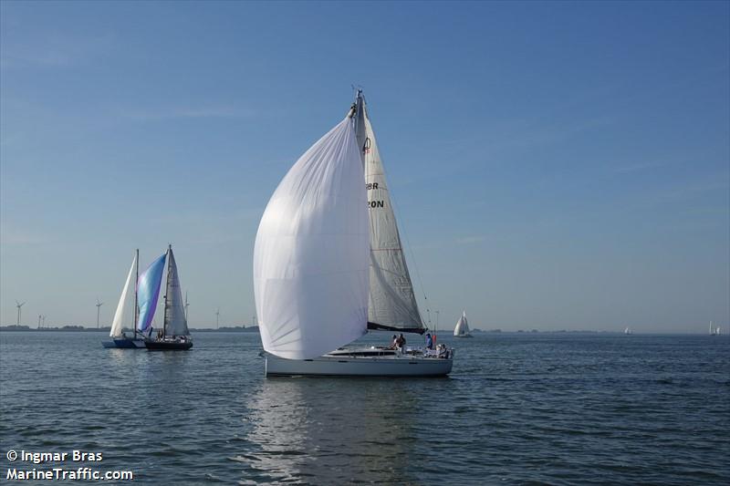 4fun (Sailing vessel) - IMO , MMSI 244900008, Call Sign PG7977 under the flag of Netherlands