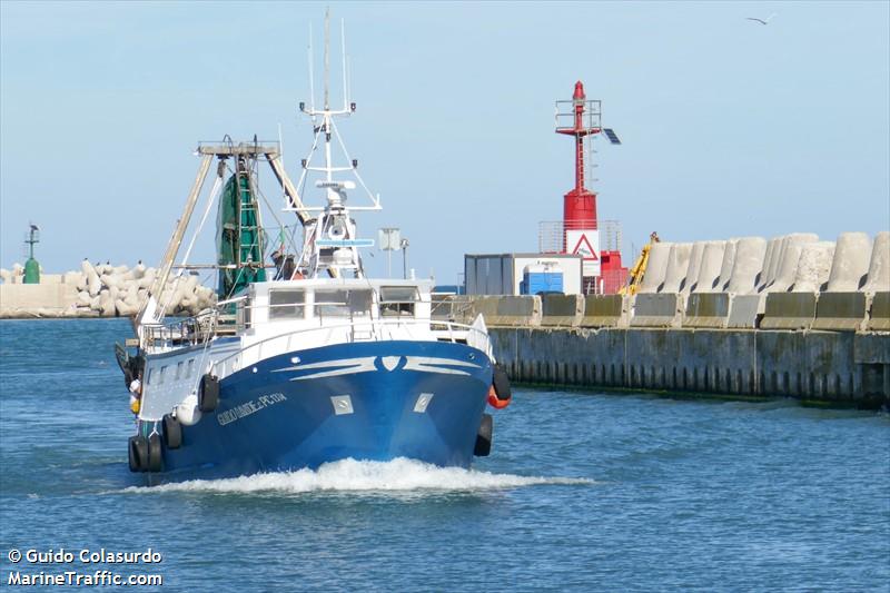 guido davide (Fishing vessel) - IMO , MMSI 247101050, Call Sign IWPV under the flag of Italy