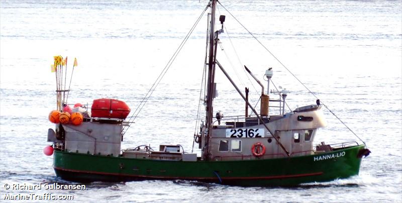 hanna-lio (Fishing vessel) - IMO , MMSI 316001689, Call Sign CZ9129 under the flag of Canada