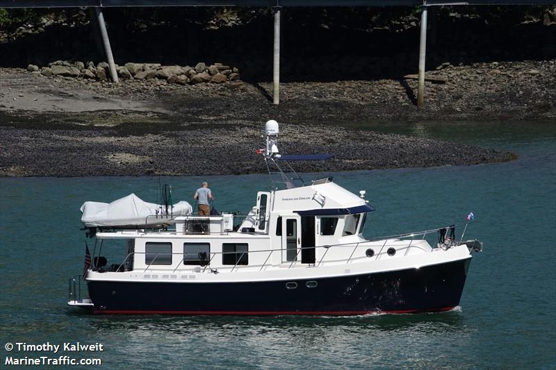 american dream (Pleasure craft) - IMO , MMSI 338211947 under the flag of USA