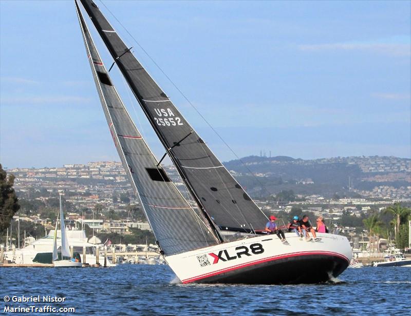 xlr8 (Sailing vessel) - IMO , MMSI 338370731 under the flag of USA