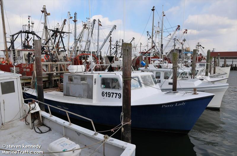 fv pretty lady (Fishing vessel) - IMO , MMSI 367362120, Call Sign WDE5105 under the flag of United States (USA)