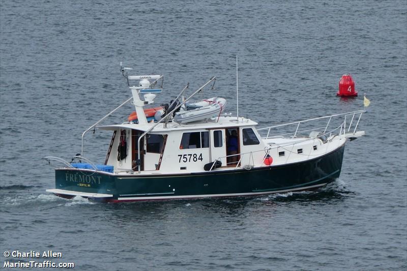fremont (Fishing vessel) - IMO , MMSI 367458720, Call Sign WDF5043 under the flag of United States (USA)