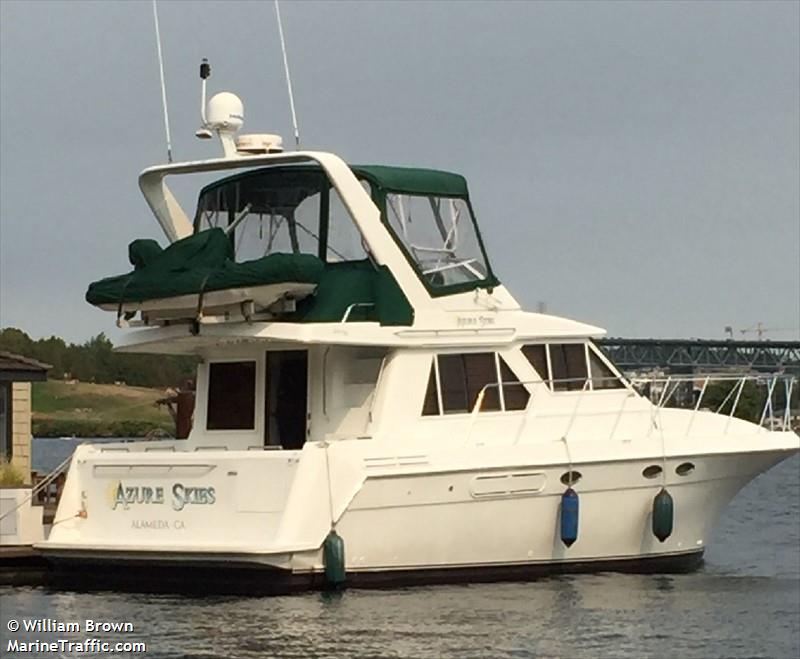 azure skies (Pleasure craft) - IMO , MMSI 368134750 under the flag of United States (USA)