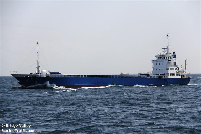 kazanmaru no.2 (Cargo ship) - IMO , MMSI 431000348, Call Sign JD2525 under the flag of Japan