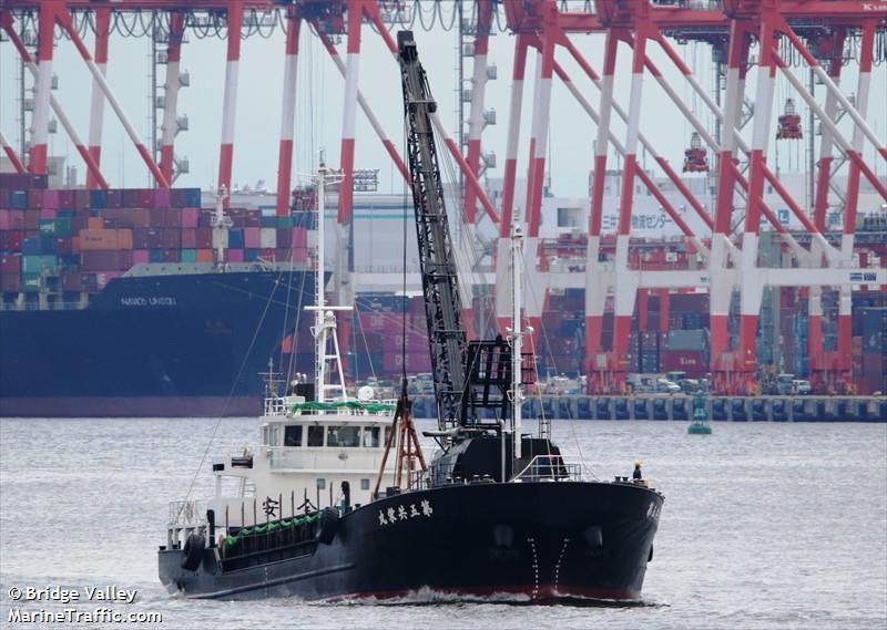 no.5kyoeimaru (Cargo ship) - IMO , MMSI 431013421, Call Sign JD4012 under the flag of Japan