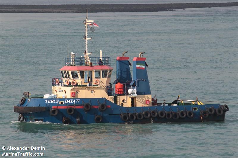 tb terus daya 77 (Tug) - IMO , MMSI 525018462, Call Sign YDA3687 under the flag of Indonesia