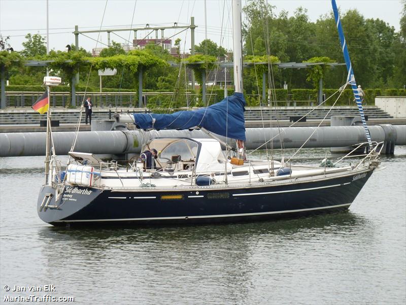 siddhartha (Sailing vessel) - IMO , MMSI 211311590, Call Sign DJJJ under the flag of Germany