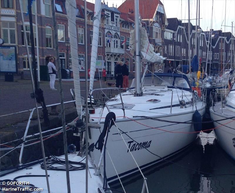 tacoma (Pleasure craft) - IMO , MMSI 211671190, Call Sign DJ7188 under the flag of Germany