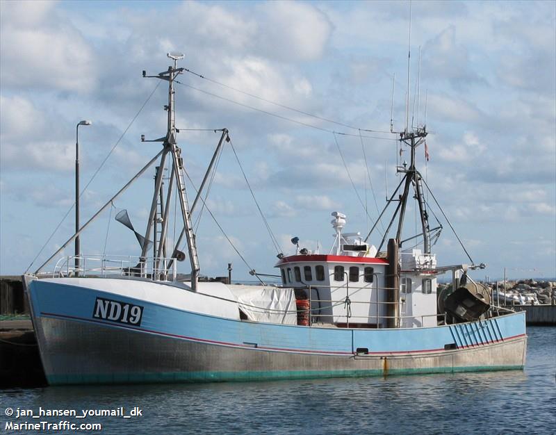 nd19 telstar (Fishing vessel) - IMO , MMSI 219000895, Call Sign XP5378 under the flag of Denmark