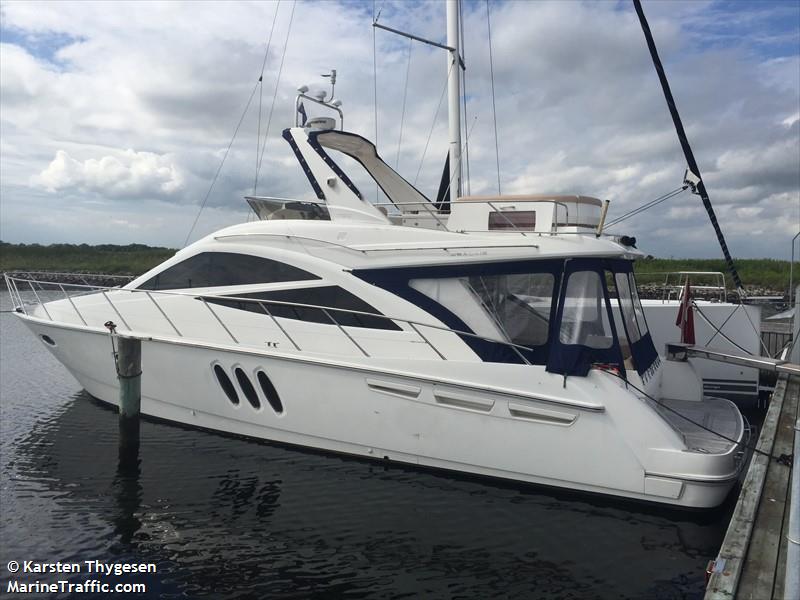 miss jane (Pleasure craft) - IMO , MMSI 219023261, Call Sign XPH2235 under the flag of Denmark