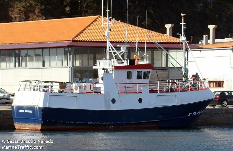 nuevo richard (Fishing vessel) - IMO , MMSI 224045640, Call Sign EA4719 under the flag of Spain