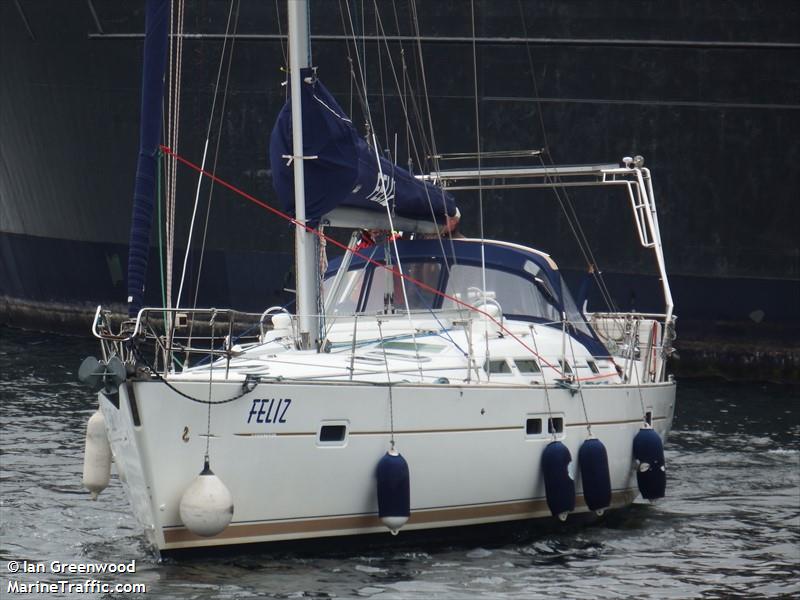 feliz (Sailing vessel) - IMO , MMSI 227582360 under the flag of France