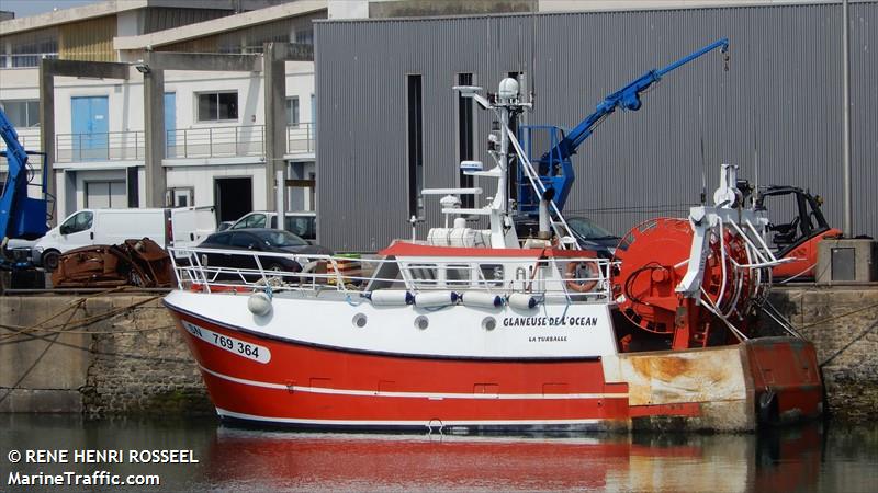 fv glaneuse ocean (Fishing vessel) - IMO , MMSI 228863000, Call Sign FLPK under the flag of France
