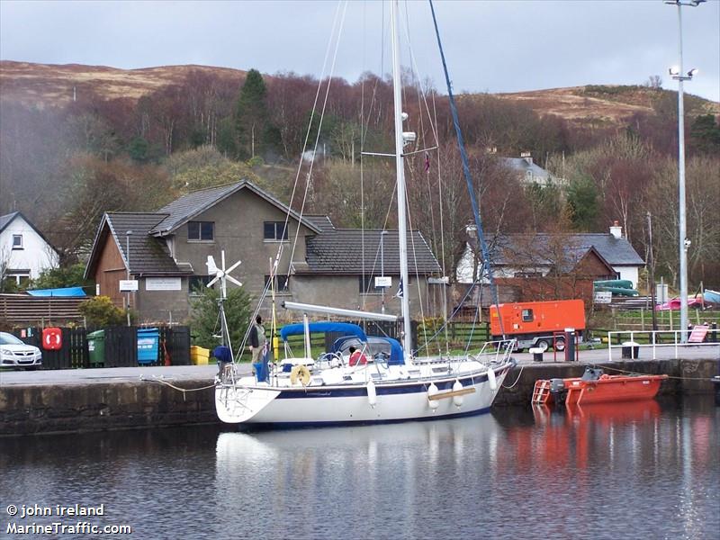 sailing yacht io (Sailing vessel) - IMO , MMSI 235003686, Call Sign MRMJ8 under the flag of United Kingdom (UK)