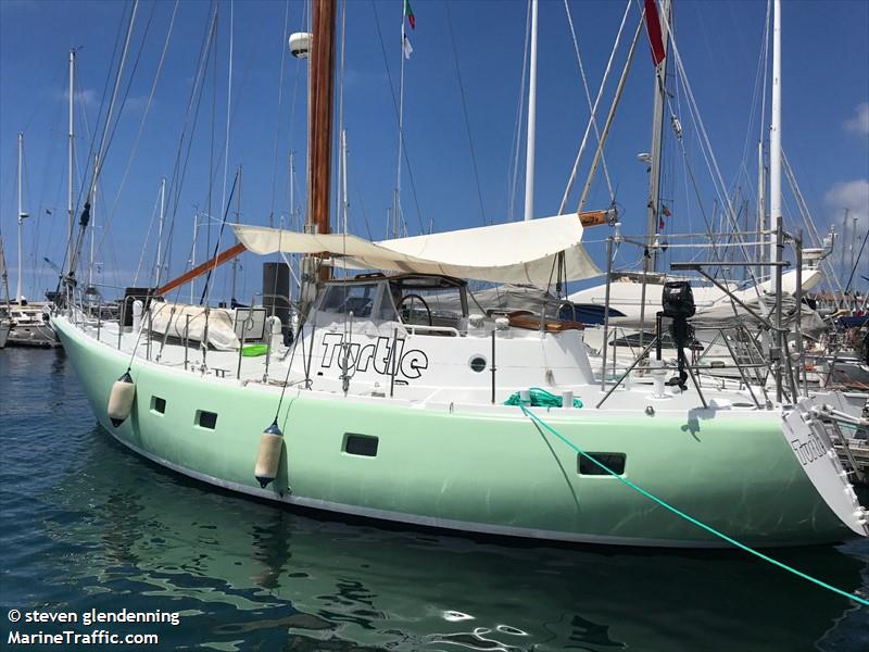 turtle (Sailing vessel) - IMO , MMSI 235021785, Call Sign MGKN6 under the flag of United Kingdom (UK)