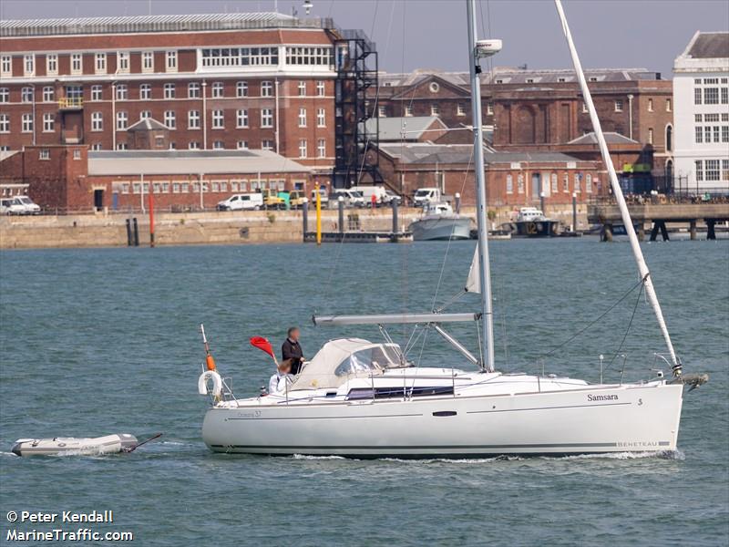 samsara (Sailing vessel) - IMO , MMSI 235076698, Call Sign SAMSARA under the flag of United Kingdom (UK)