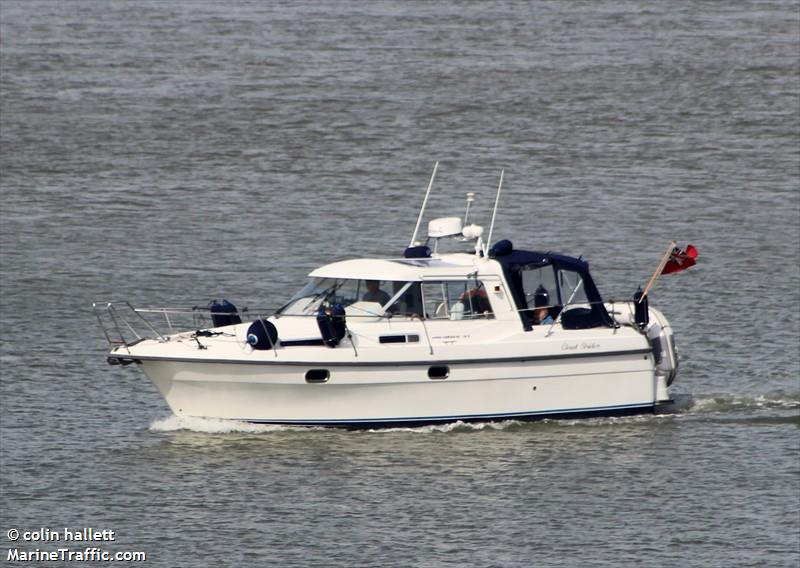 cloud strider (Pleasure craft) - IMO , MMSI 235085957, Call Sign 2DQM5 under the flag of United Kingdom (UK)