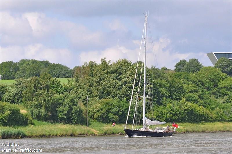karelia (Pleasure craft) - IMO , MMSI 235087494, Call Sign MENJ5 under the flag of United Kingdom (UK)