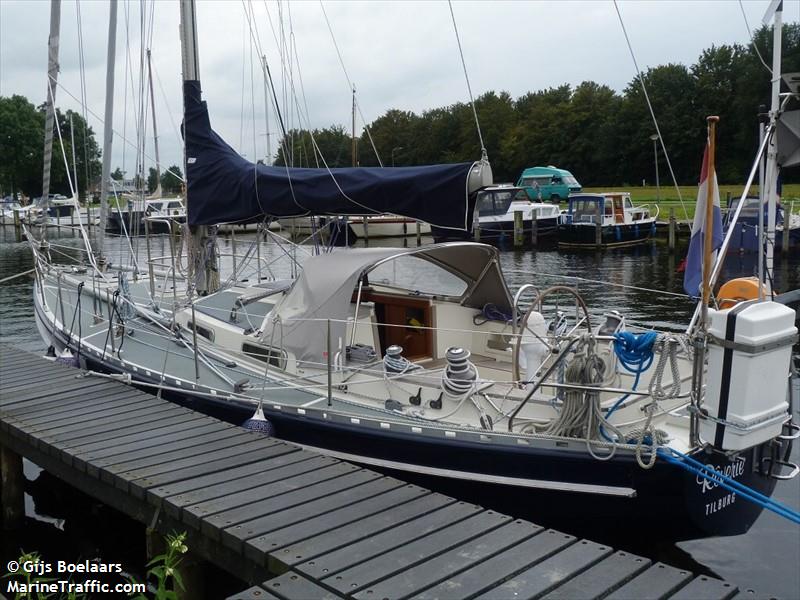 reverie (Sailing vessel) - IMO , MMSI 244030183, Call Sign PH4382 under the flag of Netherlands