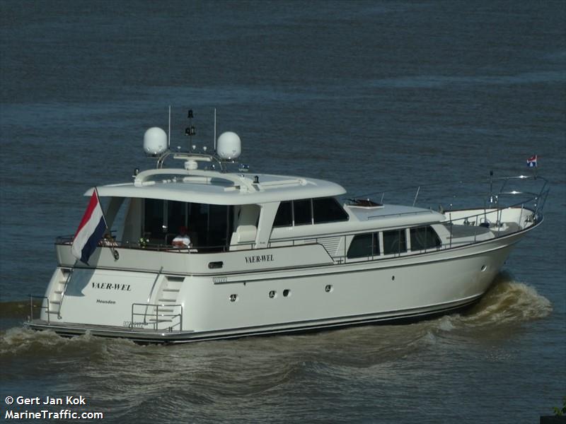 vaer-wel (Pleasure craft) - IMO , MMSI 244030190 under the flag of Netherlands