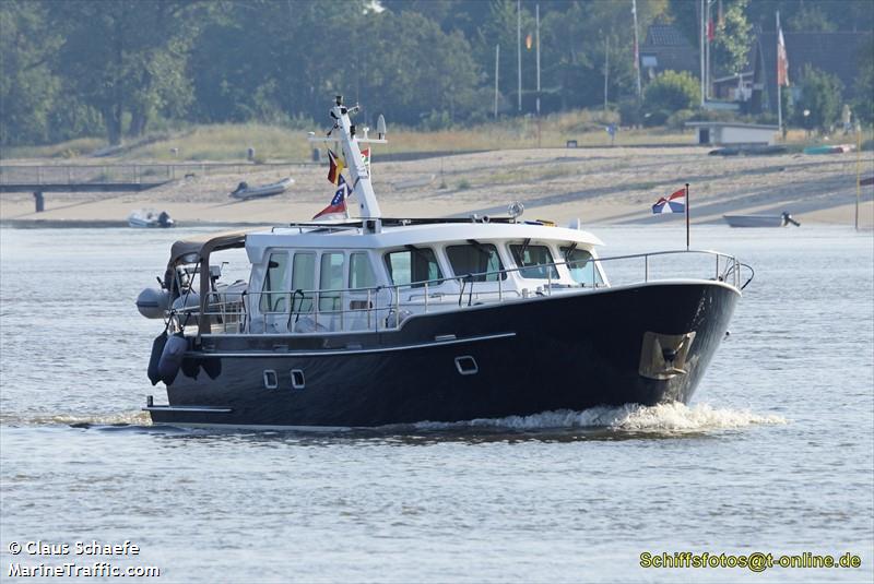 wing v (Pleasure craft) - IMO , MMSI 244070606, Call Sign PE 6138 under the flag of Netherlands