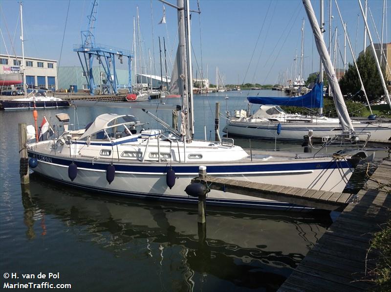 le copain (Sailing vessel) - IMO , MMSI 244110688, Call Sign PG9197 under the flag of Netherlands