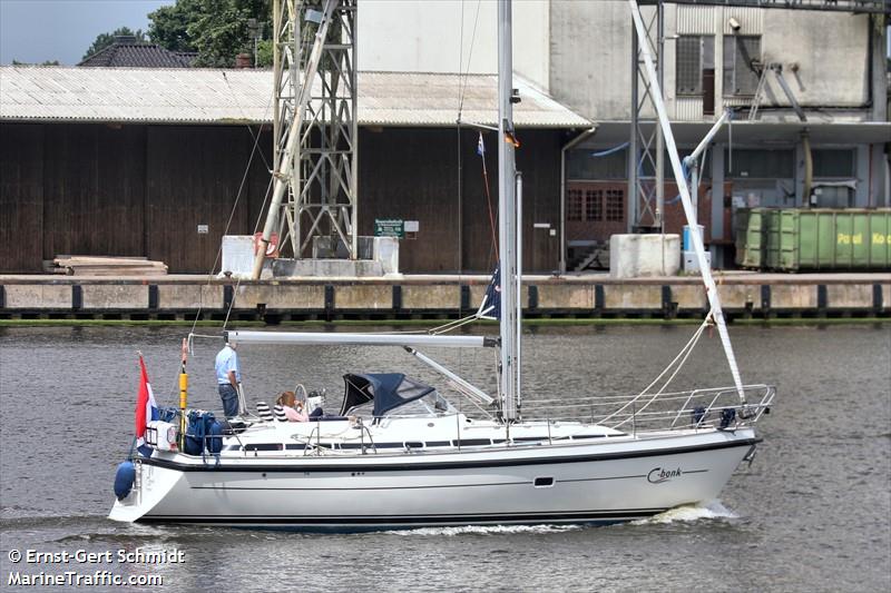 c-bonk (Sailing vessel) - IMO , MMSI 244270063, Call Sign PI7251 under the flag of Netherlands