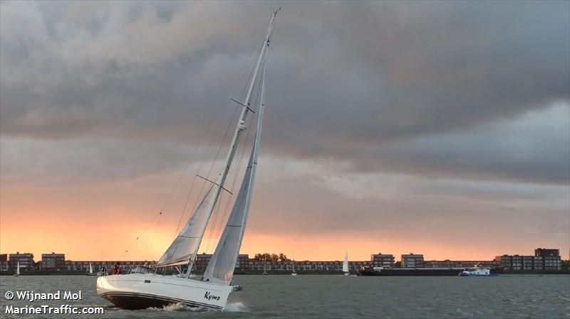kymo (Pleasure craft) - IMO , MMSI 244670376, Call Sign PB2161 under the flag of Netherlands